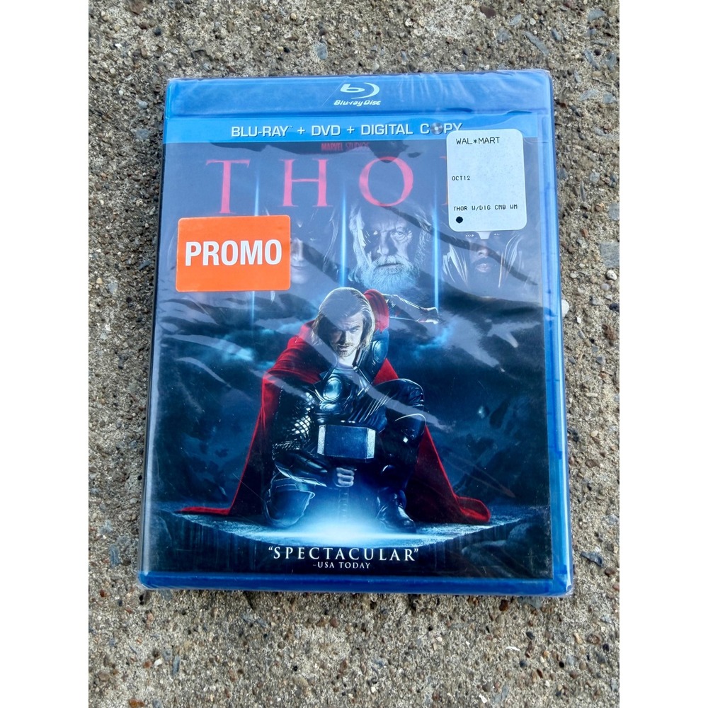 Thor Marvel Studios Blu-ray DVD Digital Copy 2-Disc Combo Pack New Sealed